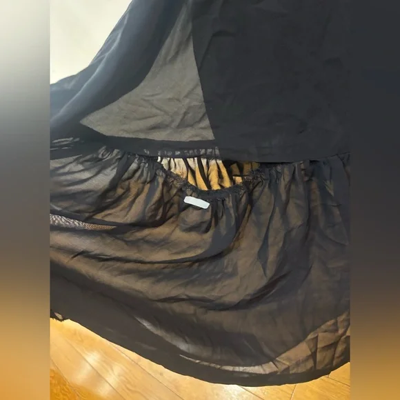 ROTATE Birger Christensen Chiffon Midi Dress, Size US 6 - Picture 14 of 14